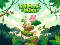 Igra Animals Rush spletu