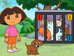 Igra Dora The explorer Dora's Puppy Adventure spletu