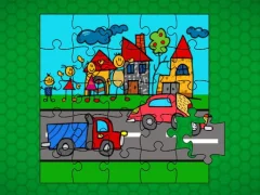 Igra Stick Family Fun Time Jigsaw spletu