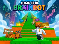 Igra Jump for Brainrot spletu