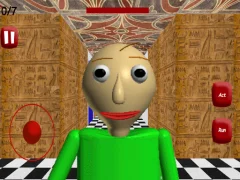 Igra Baldi basics spoopy MOD spletu