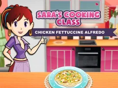 Igra Sara's Cooking Class: Chicken Fettuccine Alfredo spletu