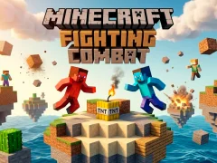 Igra Minecrafts Fighting Combat spletu