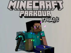 Igra Minecraft Parkour Trials spletu