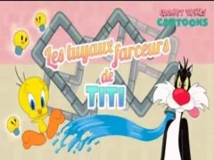Igra Looney Tunes Cartoons Les tuyaux farceurs de Titi spletu