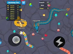 Igra Greedy Snake Multiplayer Duel spletu