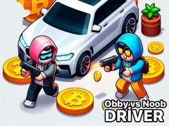 Igra Obby vs Noob Driver spletu