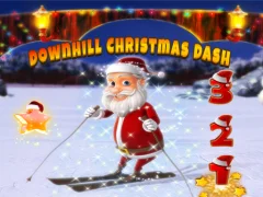 Igra Downhill Christmas Dash spletu