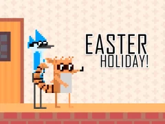 Igra Mordecai and Rigby Easter Holiday spletu