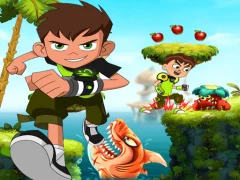 Igra Ben 10 Super Run Fast spletu
