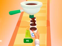 Igra Coffee Run 3D spletu