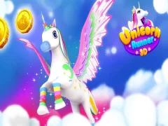 Igra Unicorn Run 3D spletu