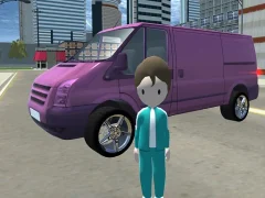 Igra Squid Gamer City Driving Gang spletu