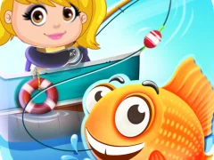 Igra Nastya Fishing game spletu