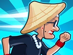 Igra Angry Granny Run: Japan spletu