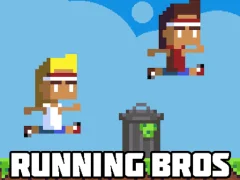 Igra Retro Running Bros spletu