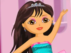 Igra Dora Ballerina Dressup spletu
