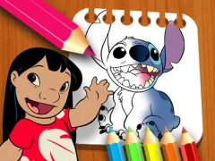 Igra Lilo and Stitch Coloring Book spletu