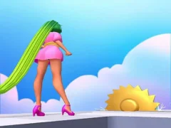 Igra Keep Long Hair spletu