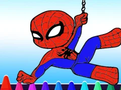 Igra Spiderman Coloring book spletu