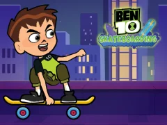 Igra Ben 10 Skateboarding spletu