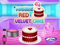 Igra Making Red Velvet Cake spletu