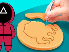 Igra Squid Game cookie Puzzle spletu