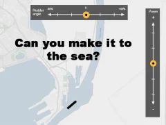 Igra Suez Canal Simulator spletu