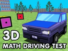 Igra 3D Math Driving Test spletu