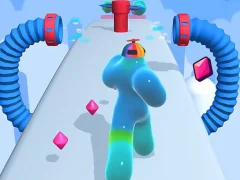Igra Runner Blob 3D spletu