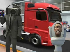 Igra Truck Simulator Skibidi Toilet spletu