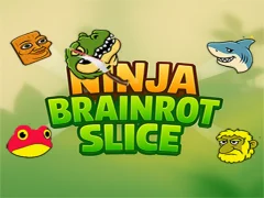 Igra Ninja brainrot Slice spletu