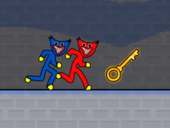 Igra Stickman Huggy Party Duo spletu