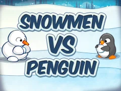 Igra Snowmen vs Penguin spletu