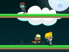 Igra Zombies Jump spletu