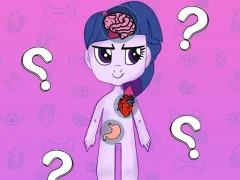 Igra My Little Pony Learning The Body spletu