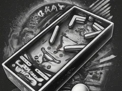 Igra Pinball Black N White spletu