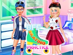 Igra BFF Skating Practice spletu