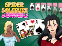Igra Spider Solitaire Manga Girls spletu