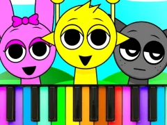 Igra Sprunki Piano Explorer spletu