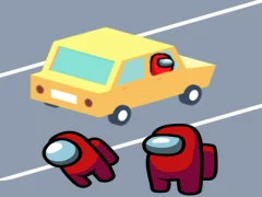 Igra Among Us Car Race spletu