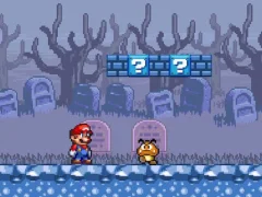 Igra Super Mario Bros Star Scramble 2 Ghost island spletu