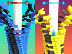 Igra Stack Bounce 3D spletu