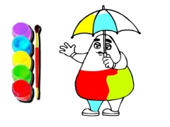 Igra Grimace Click and Paint spletu