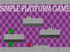 Igra Simple Platform game spletu