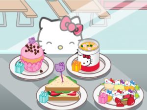 Igra Hello Kitty: Lanchbox spletu