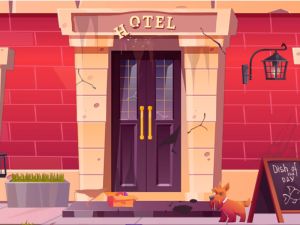 Igra Moj hotel, skriti objekt spletu