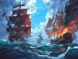 Igra Piratske ladje: Stroy in boj spletu