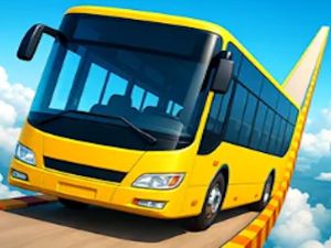 Igra Gibanje zračnega avtobusa vzdolž mega rampe spletu