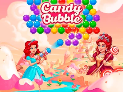 Igra Candy bubbles spletu